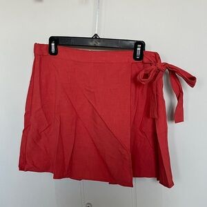 Target A New Day Wrap Mini Skirt